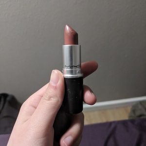 MAC lipstick in taupe